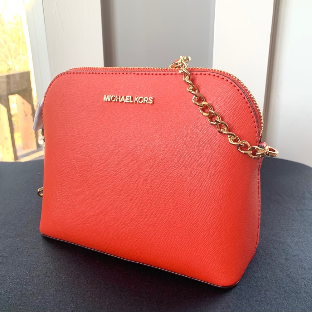 authentic MK leather dome Clementine
